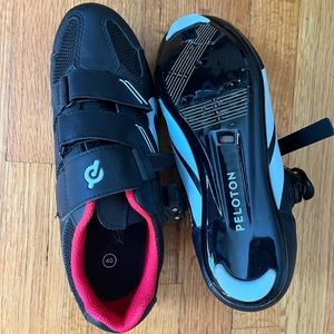 Peloton indoor cycling shoes, used, size 40